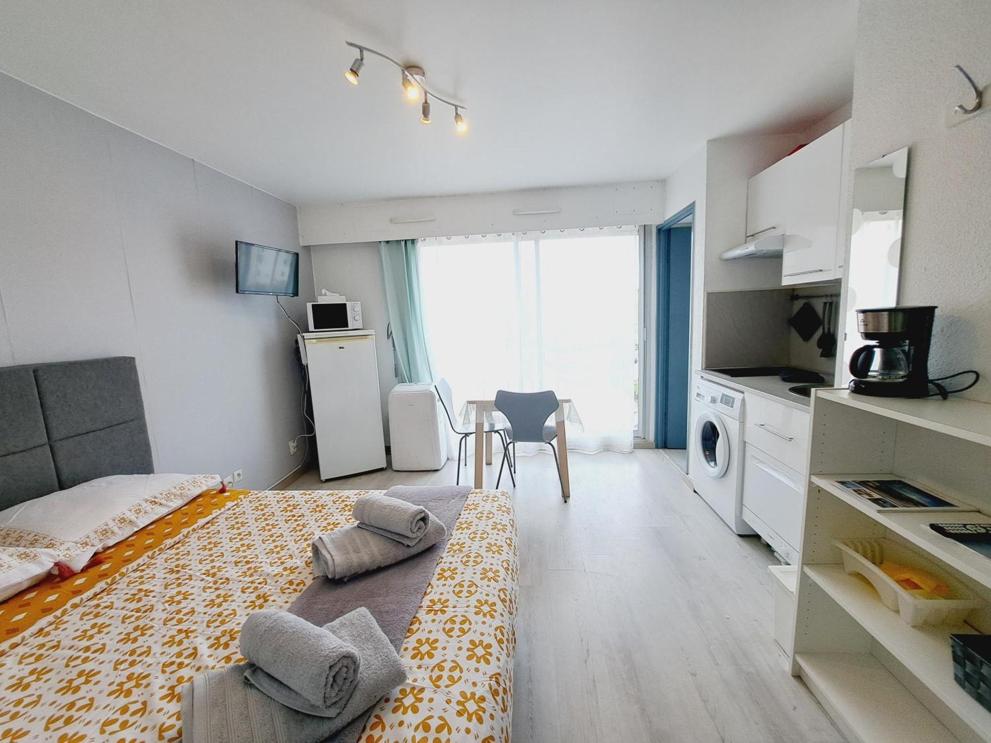 Studio Moderne - Plage Du Grazel Gruissan Eksteriør bilde