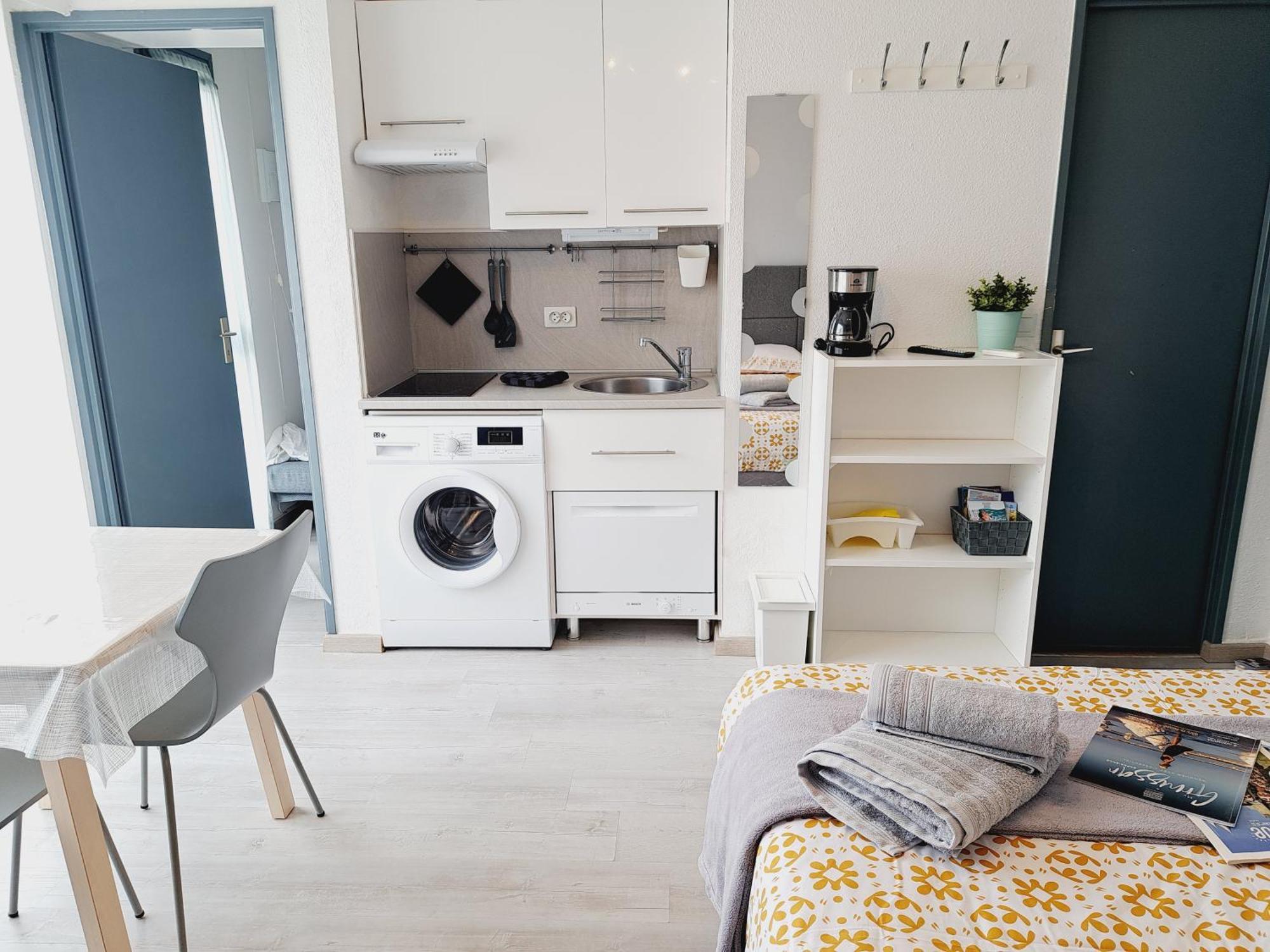 Studio Moderne - Plage Du Grazel Gruissan Eksteriør bilde