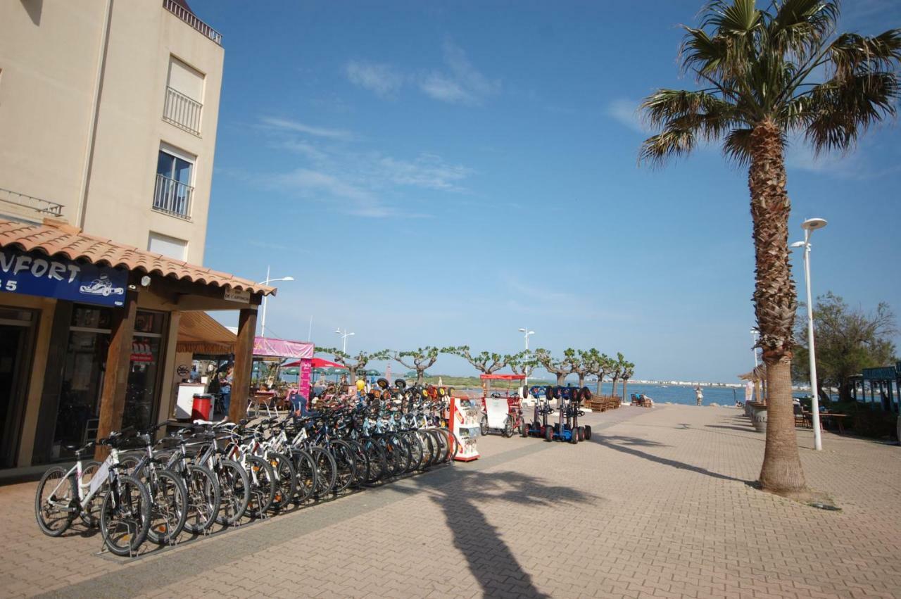 Studio Moderne - Plage Du Grazel Gruissan Eksteriør bilde