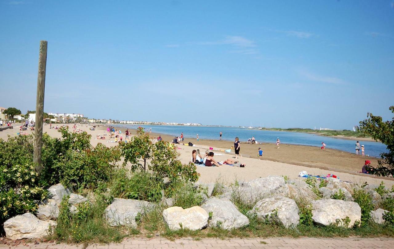 Studio Moderne - Plage Du Grazel Gruissan Eksteriør bilde